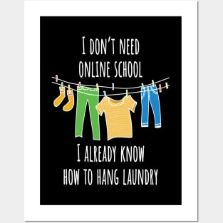 Online School Posters and Art